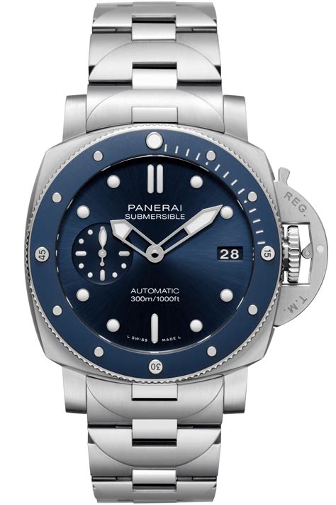 panerai submersible blu notte|Panerai Submersible PAM 2068 42mm Automatic.